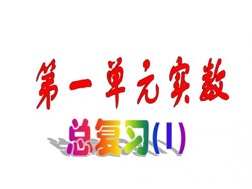 2014年中考数学复习实数及运算+经典真题精选