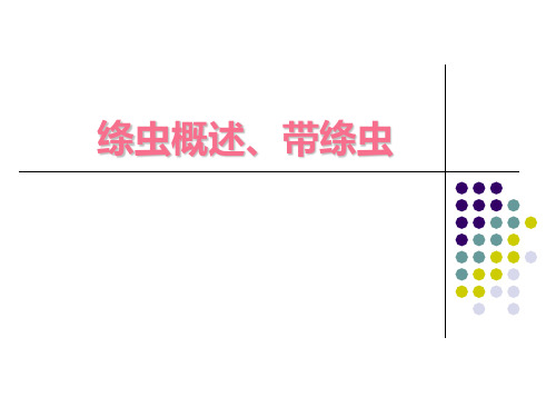 绦虫概述、带绦虫