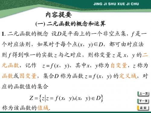 二元函数