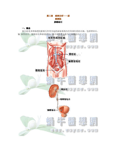 病例分析——尿路梗阻