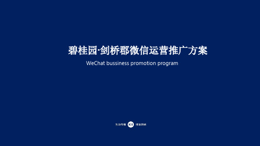 碧桂园剑桥郡ppt课件