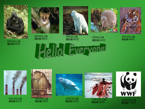 Module 6 book 5 animals in danger  知识点