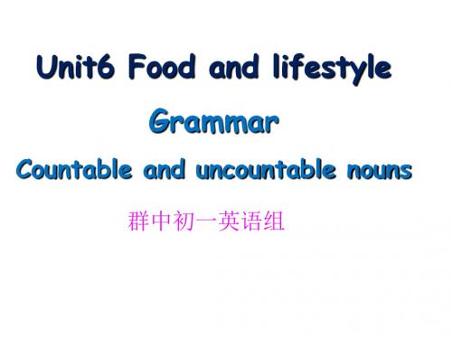 牛津译林版七年级上册(新)英语课件：Unit6Grammar课件