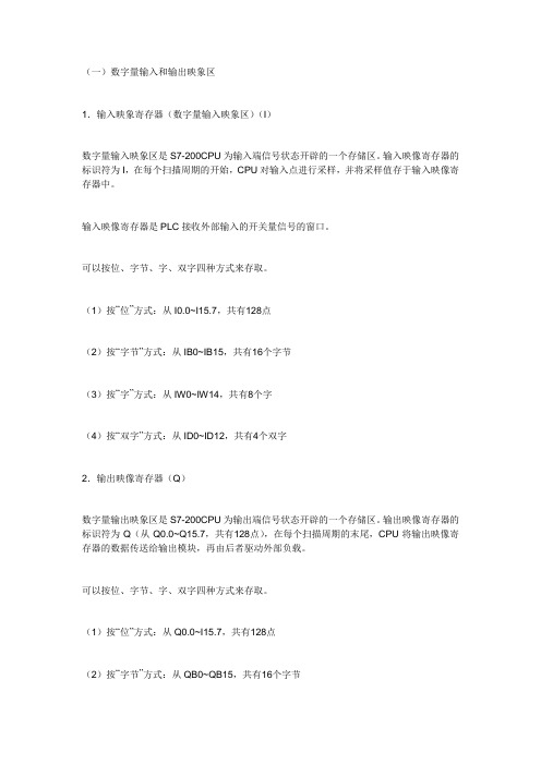 plc200存储区域全