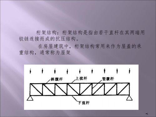 桁架结构PPT课件