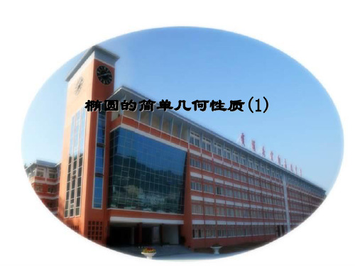人教A版选修1-1第二章2.1椭圆的基本性质(第一课时)共17张PPT