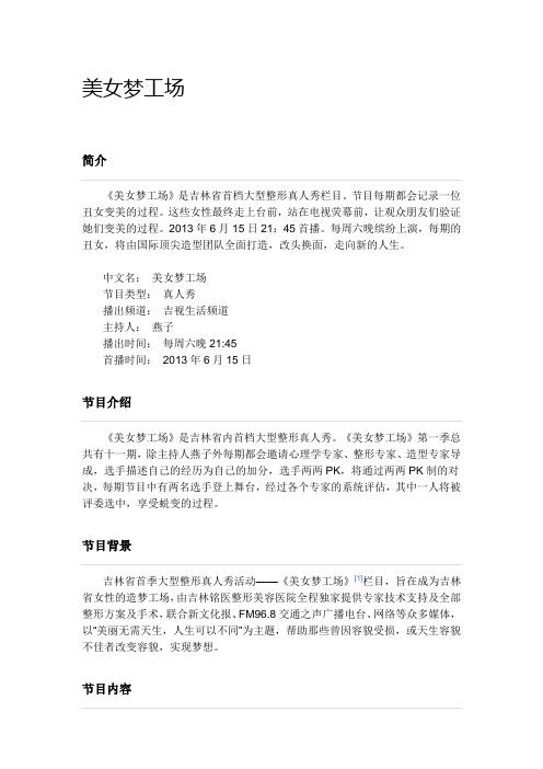 美女梦工场