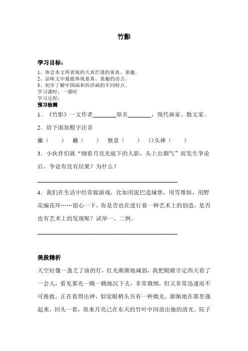 18 竹影学案18 竹影学案学案2