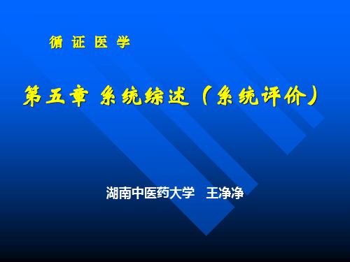 第五章 系统综述