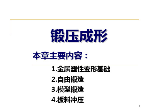 锻压成形