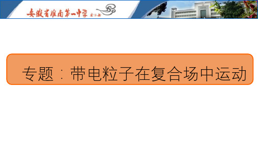 2020届高三高考物理专题复习-带电粒子在复合场中运动(共21张PPT)