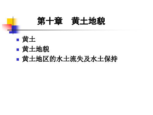 黄土地貌