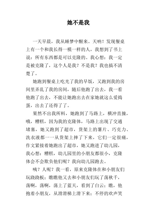 她不是我