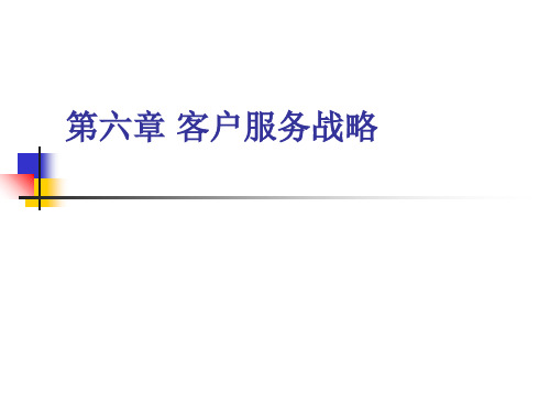 客户服务战略培训教材PPT实用课件(共32页)