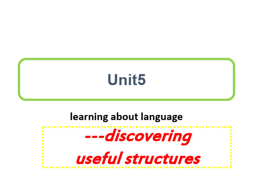 人教版高二英语 选修6 unit4grammar课件