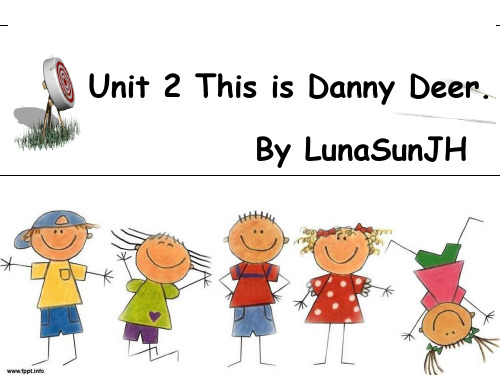 北师大小学一起点英语二年级上册《Unit 2 This is Danny Deer》PPT课件 (1