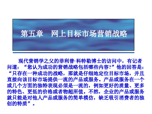 网络目标市场