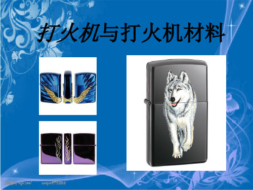 某物品及其材料(打火机)