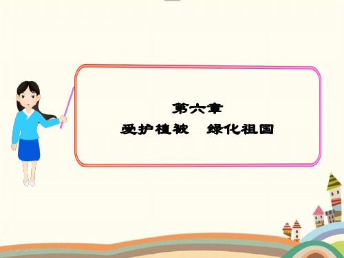 最新部编人教版七年级生物上册《爱护植被,绿化祖国》PPT教学课件
