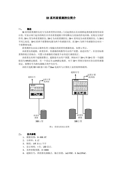 XH 荷重测控仪简介