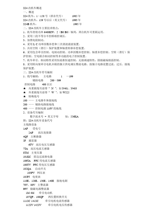 SS4改机车概述