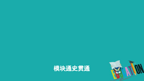2020届高考历史山东省二轮复习课件：模块通史贯通五 