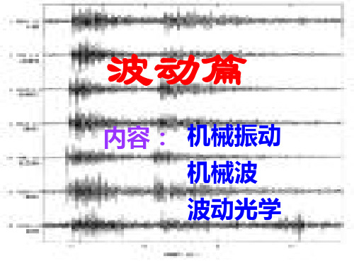 1、简谐振动的特征、能量