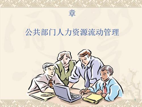 公共部门人力资源流动管理(ppt53张)