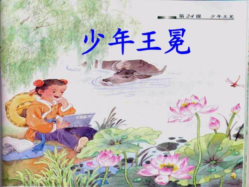 少年王冕_PPT课件