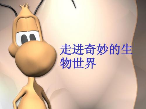 走进奇妙的生物世界