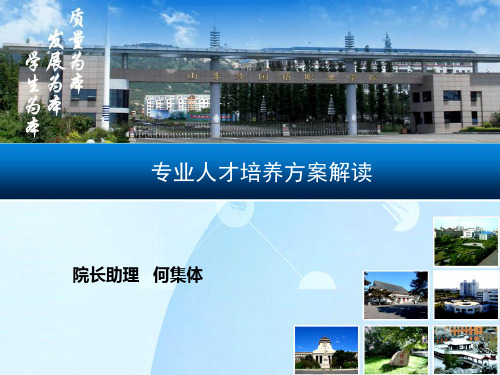 专业人才培养的方案ppt-PPT精品文档