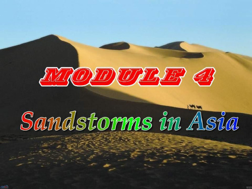 【优质精选】中小学课件Sandstorms in Aaia课件.ppt