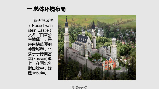 新天鹅城堡建筑设计分析PPT课件