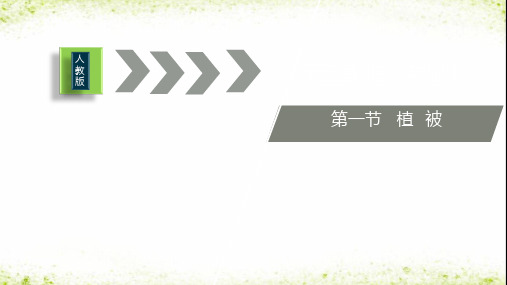 人教版高中地理必修一第五章植被和土壤第一节植被PPT名师课件
