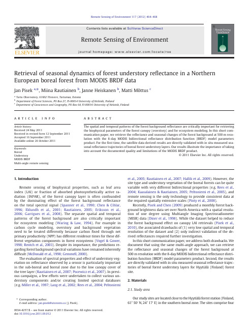 Pisek_2012_Remote-Sensing-of-Environment