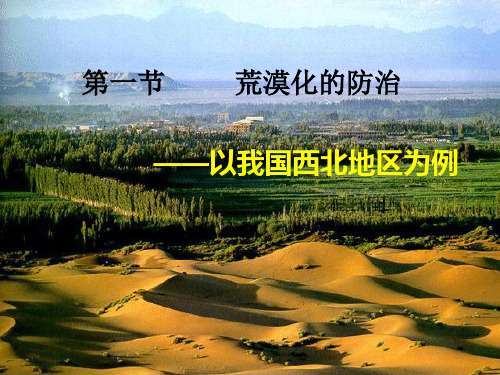 湘教版 高二地理 必修3课件：2.1荒漠化的危害和治理(共18张PPT)