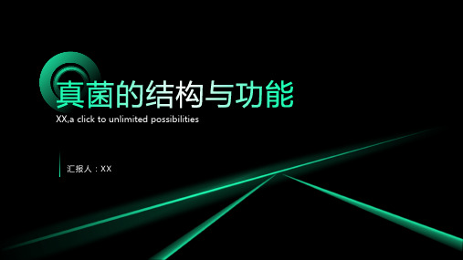 真菌的结构与功能