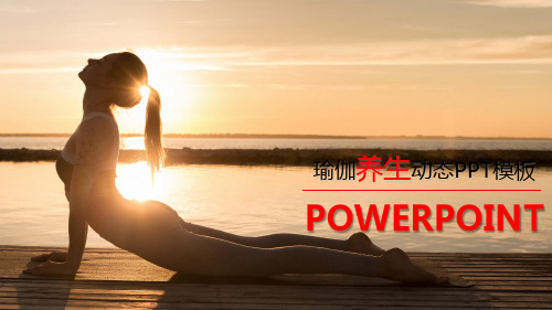 健身运动通用PPT模版126