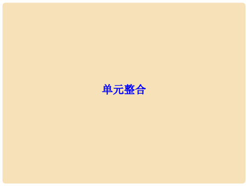 高考历史一轮总复习 第十五单元 近现代以来世界的科技与文化单元整合课件