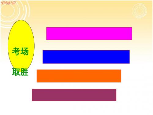 初中作文考场取胜法宝优秀课件