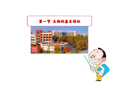 1.1.1 生物的基本特征 新授课课件 济南版七年级上册生物(共22张PPT)