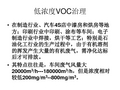 低浓度VOC治理技术