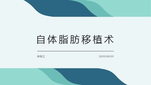 自体脂肪移植术