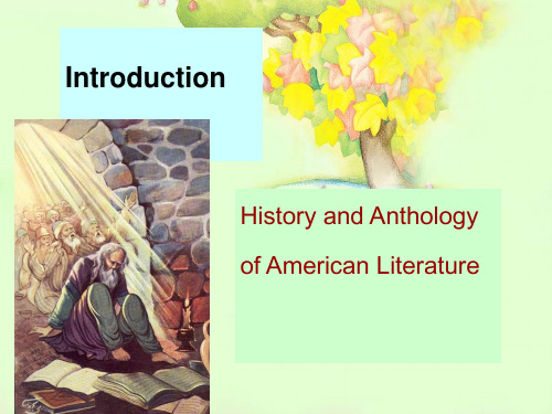 美国文学史Introduction  Unit 1