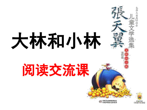 大林和小林阅读交流课(课堂PPT)