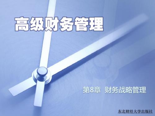 第8章  财务战略管理