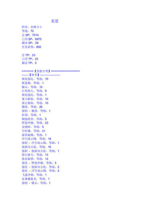 dnf男格斗全职业刷图加点