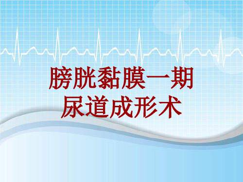 手术讲解模板：膀胱黏膜一期尿道成形术