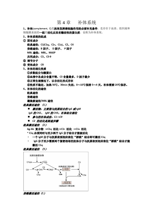 (完整版)医学免疫学重点总结