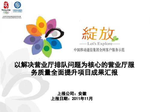 以解决营业厅排队为主营业厅服务质量的全面加强.pptx